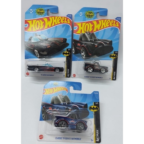 Carrinho - Hot Wheels Entertainment - Batman - Kit com 5 carrinhos MATTEL