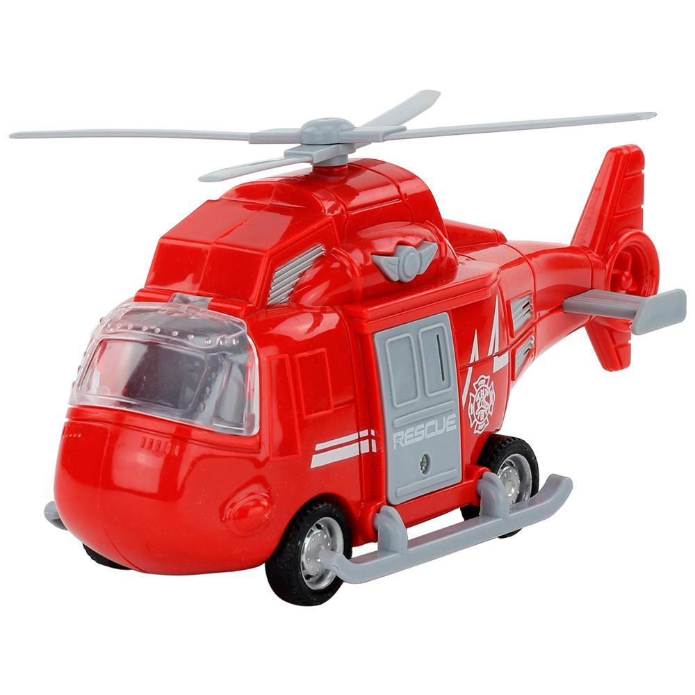 Kit 3 Carrinho Bombeiro Helicóptero Motinha Brinquedo Menino Criança  Infantil Presente Barato