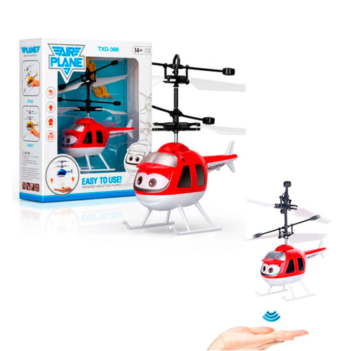 Avião Helicóptero Drone Recarregável Usb Com Controle Remoto no Shoptime