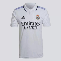 Camisa Real Madrid Home 22/23 s/n° Torcedor Masculina - Branco é boa?