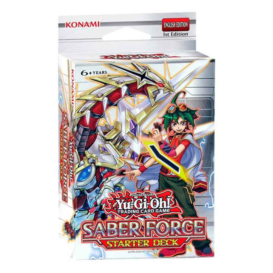 Yugioh Deck Starter Saber Force Yuya Submarino 4021