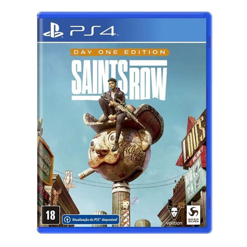 Jogo Saints Row Day One Edition PS4 Mídia Física Lacrado em