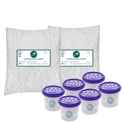 Antimofo Cloreto De Cálcio Em Bolinhas Marelar 2Kg + 10 Potes Menor preço em Antimofo Cloreto De Cálcio Em Bolinhas Marelar 2Kg + 10 Potes
