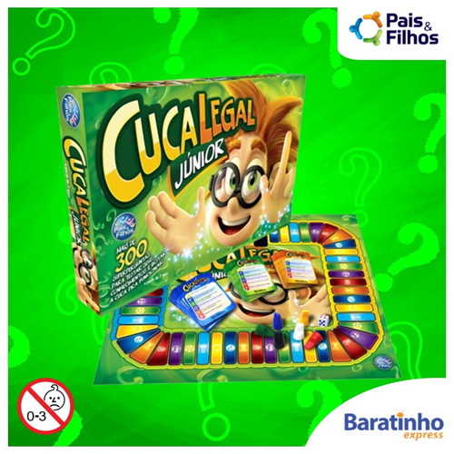 Jogo Cuca Legal - Pais Filhos