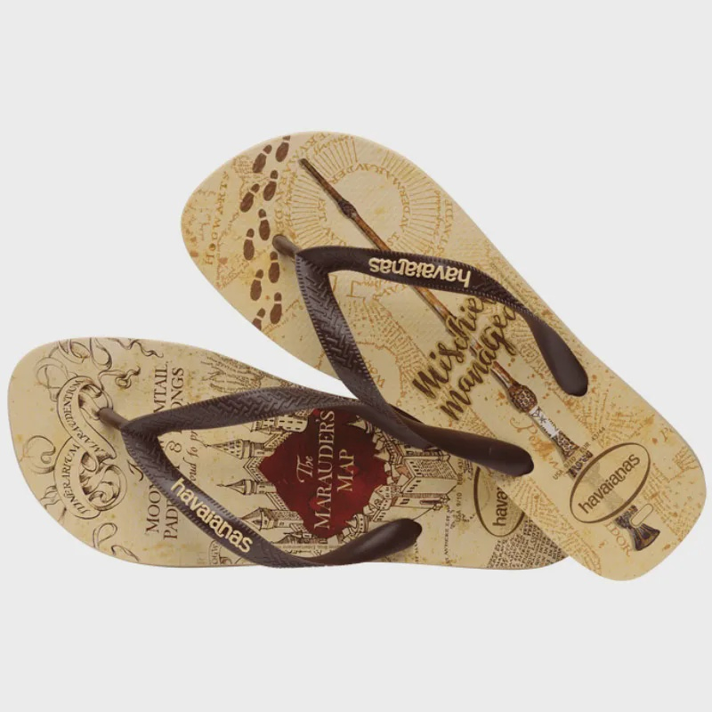 Chinelo harry potter feminino hot sale havaianas