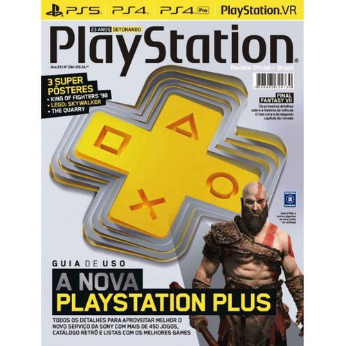 Revista Playstation - Guia de Uso: A nova PlayStation Plus N° 294 em  Promoção na Americanas