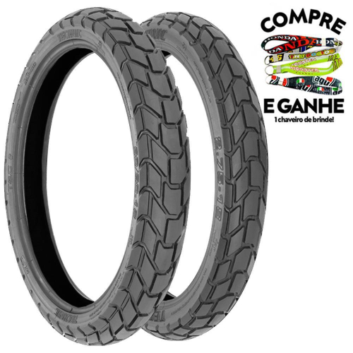 Pneu Moto Honda CG 160 Technic Aro 18 80/100-18 47P TL Dianteiro