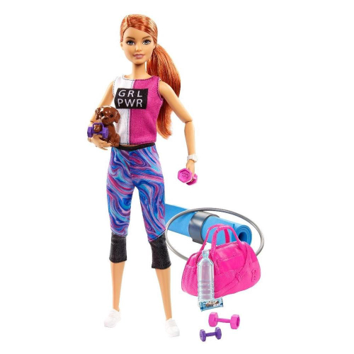 Boneca Barbie Made To Move Aula De Yoga Morena Mattel Ftg82 - Bonecas -  Magazine Luiza