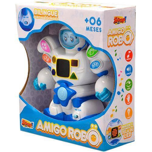 BONECO AMIGO ROBO ZOOP TOYS ZP00048