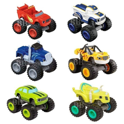 Kit Com 6 Carrinho Blaze Monster Machine Racer De Fricçao Menor preço em Kit Com 6 Carrinho Blaze Monster Machine Racer De Fricçao