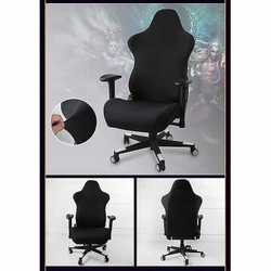 Cadeira de jogos de computadores de escritório ergonômico preto Menor preço em Cadeira de jogos de computadores de escritório ergonômico preto
