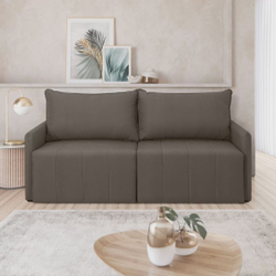 Sofá Cama Baraúna Retrátil e Reclinável 3 lugares 2,50m em Linho CabeCasa MadeiraMadeira Menor preço em Sofá Cama Baraúna Retrátil e Reclinável 3 lugares 2,50m em Linho CabeCasa MadeiraMadeira