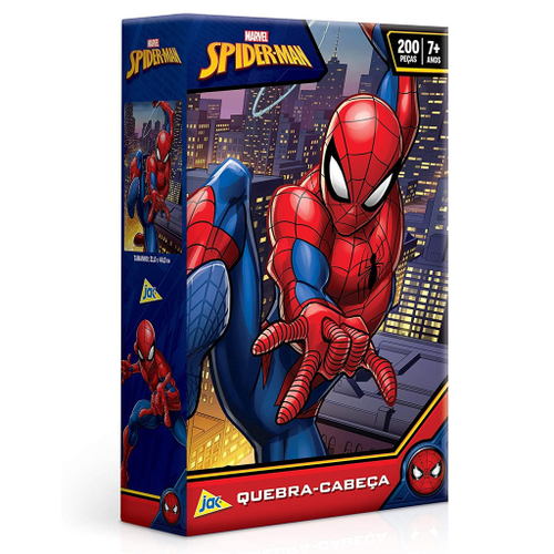 Quebra Cabeça 200 Peças Spiderman Toyster 2397