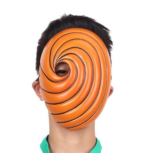 Ninja Anime Obito Tobi Mascara Festa japonesa de acessórios de máscara de  cosplay