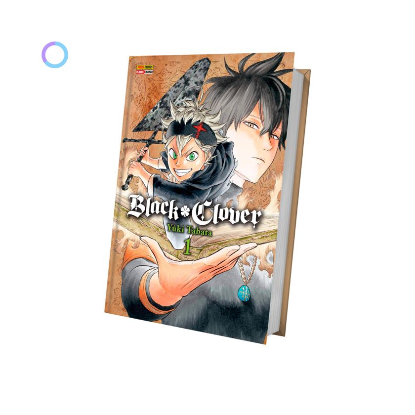 Black Clover Mangá Volume 1 Capa Comum Livro Português br em