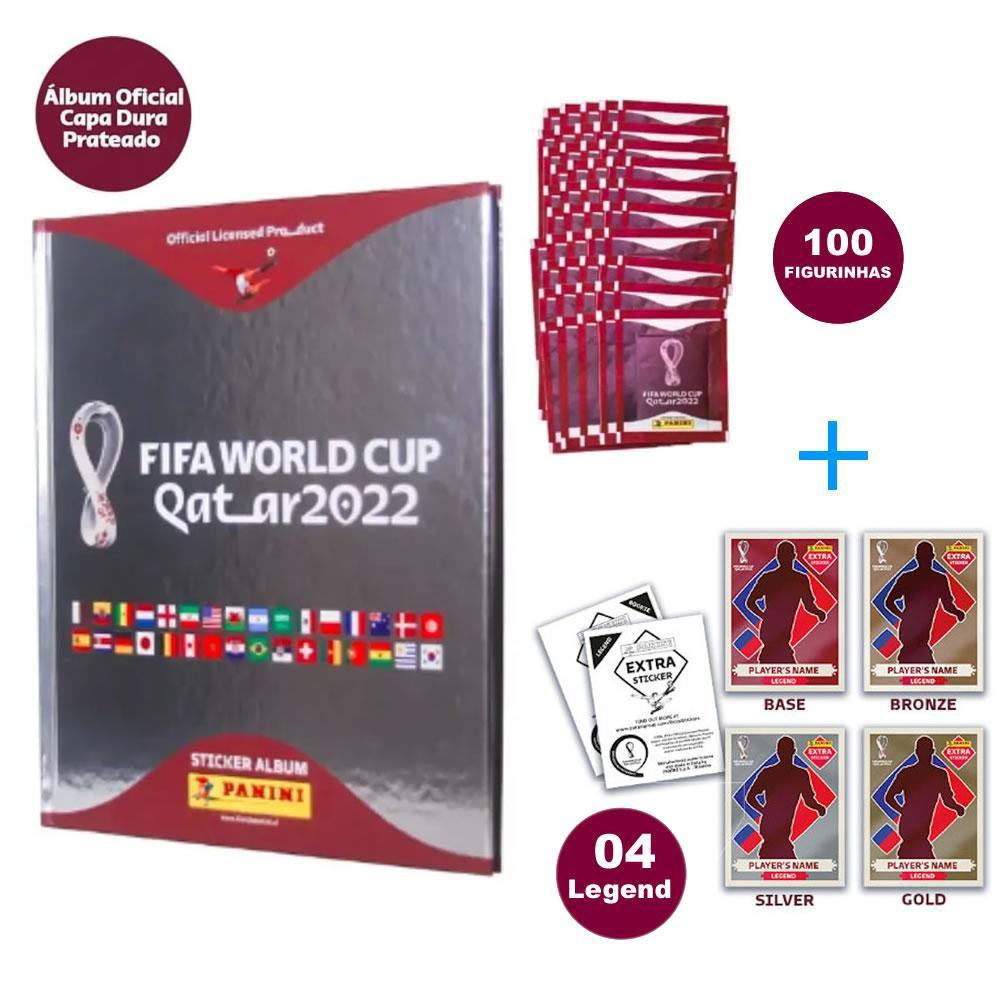 Figurinha Rara Ouro Copa 2022 Original Super Promoção