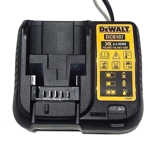 Carregador 1,25ah 12 A 20v Bivolt Dcb107-Br Dewalt