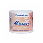 Esparadrapo Missner Impermeável - bege, tamanho 5cm x 4,5cm 1 unidade