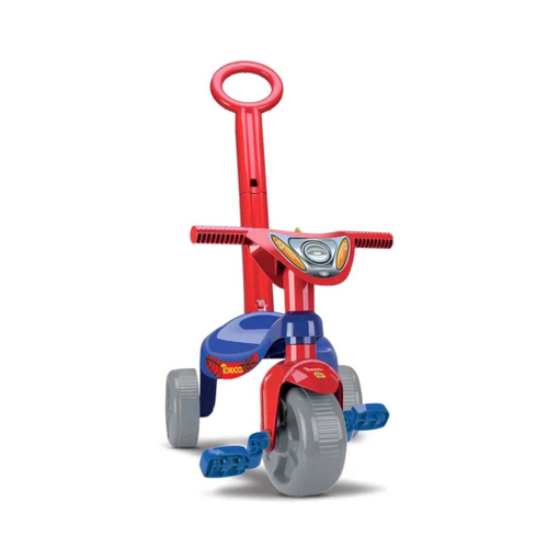 Triciclo Infantil Velotrol Motoca Meninos cor Vermelho Omotcha no Shoptime