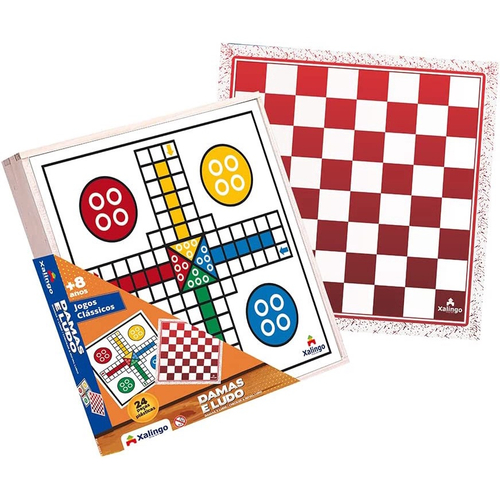 Comprar Jogo Xadrez/ludo/dama/trilha Junges Ref-718