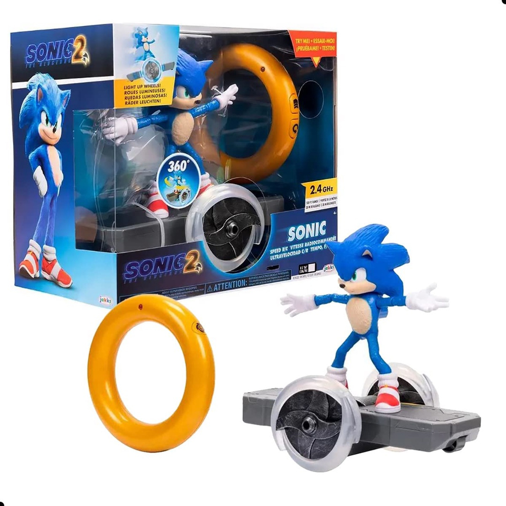 Boneco Articulado Sonic The Hedgehog - Candide no Shoptime