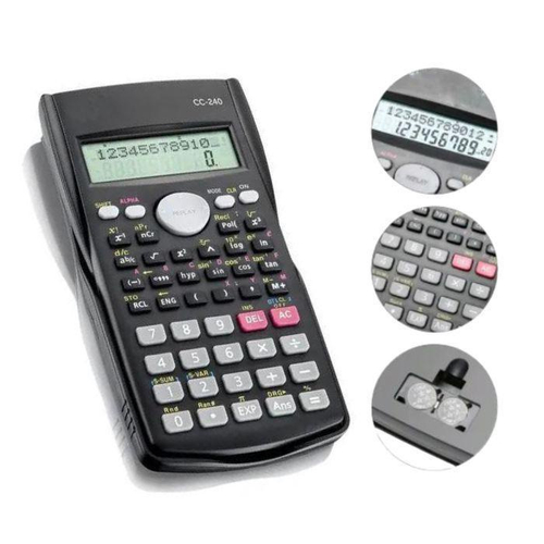 Calculadora Científica Casio 240 Funções FX-82MS-2-S4-DH Preto