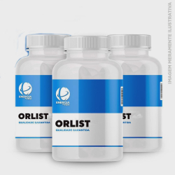 Kit 3 Frascos Orlist 120 Mg 60 Caps Cada Menor preço em Kit 3 Frascos Orlist 120 Mg 60 Caps Cada