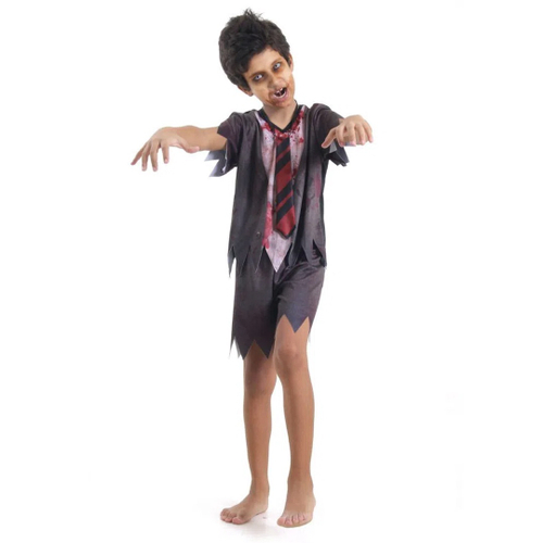 Fantasia Halloween Zumbi Tayler Infantil - 1 unidade - Cromus - Rizzo -  Rizzo Embalagens