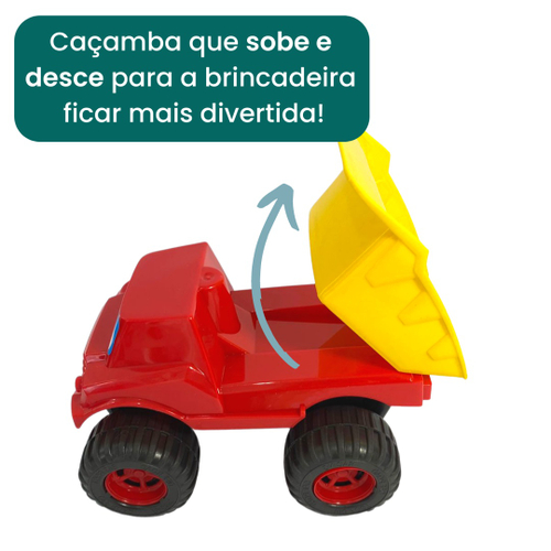 Brinquedo Infantil Carrinho Carro Caminhão Caçamba Grande em Promoção na  Americanas