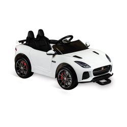 Carro Elétrico Jaguar Branco 12V 110cm Controle Remoto 2741 - Bandeirantes Menor preço em Carro Elétrico Jaguar Branco 12V 110cm Controle Remoto 2741 - Bandeirantes