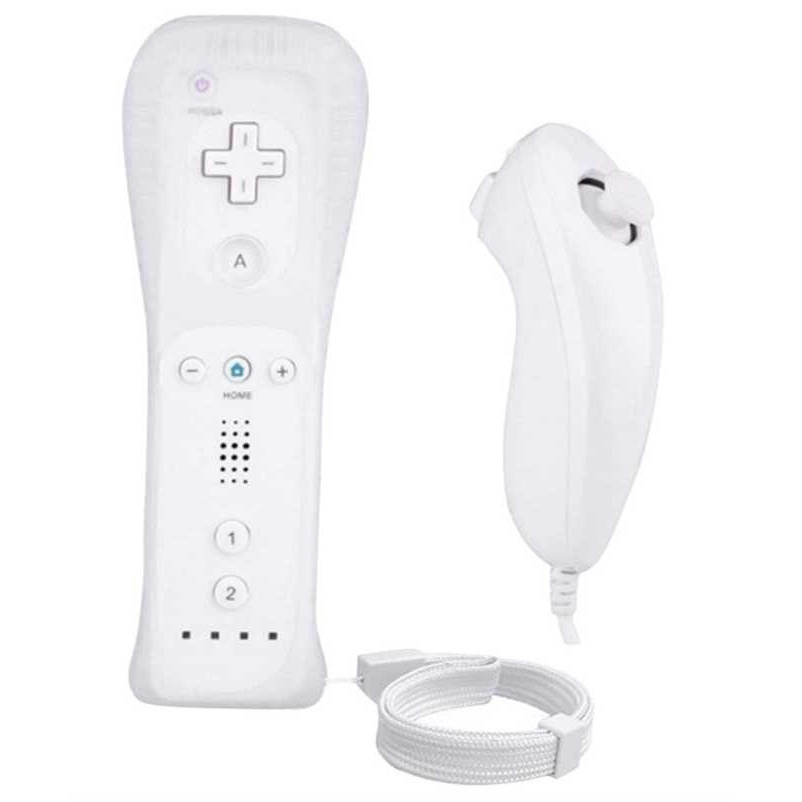 Controle Wii Remote Motion Plus Nintendo Wii Branco Wii U em Promoção na  Americanas