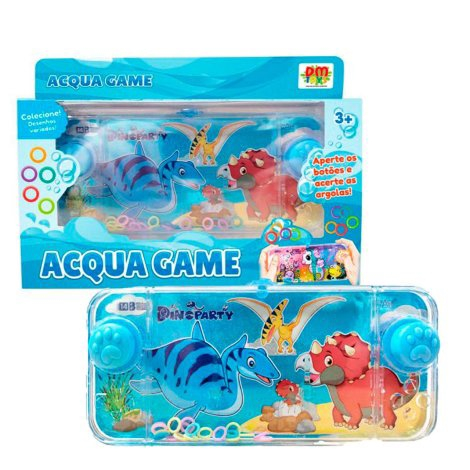 Aquaplay Robô Jogo De Argola Na Água 14Cm Brinquedo Azul no