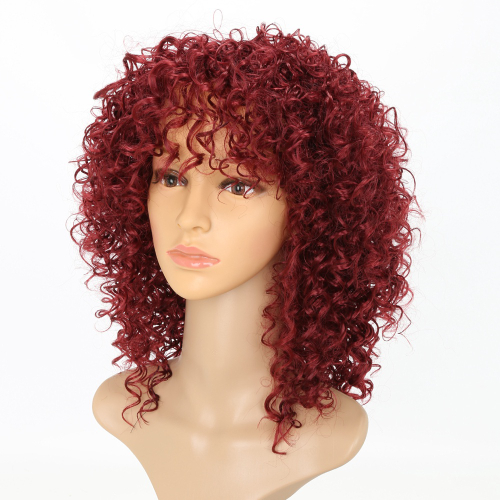 Kinky Curly Wigs For Black Women Blonde Synthetic Hair Color T27 30 Blonde Afro Wig 16 Inches Em Promocao Ofertas Na Americanas