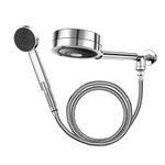 Chuveiro Redondo Cromado com Desviador Technoshower DN15 - Docol