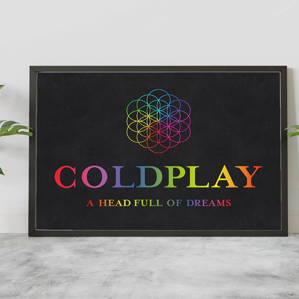 Quadro Coldplay a Head Full Of Dreams 157