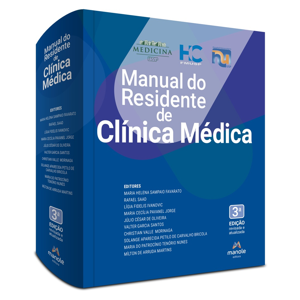 Livro - Manual do Residente de Clínica Médica em Promoção na Americanas