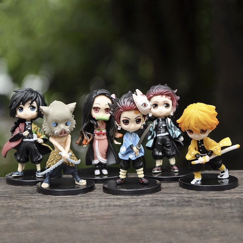 Demon Slayer - Kimetsu no Yaiba - Miniatura - Boneco - Action Figure -  Figura de Ação