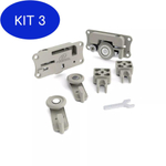 Kit 3 Roldana Ro-46 Para Portas De Armários Cozinha, guarda