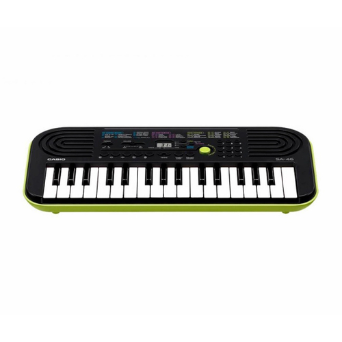 Teclado Infantil Casio Preto e Verde - SA-46