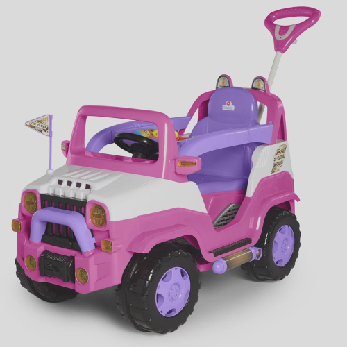 Carro Jeep Para A Barbie Com Controle Remoto Rosa em Promoção na Americanas