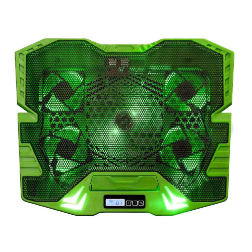 Cooler Para Notebook Multilaser Master Cooler Gamer Verde Com Led ...