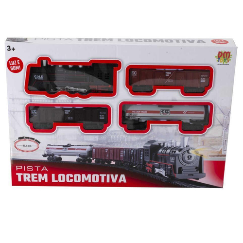 Trem Locomotiva Ferrorama Brinquedo de Criança e Adulto 