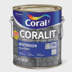 Tinta Esmalte Ferrolack Antiferrugem Preto 3.6 litros - Coral é boa?