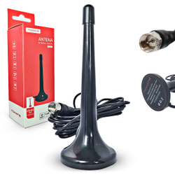 Antena Interna Digital Tv Hdtv Uhf Vhf 4 A 6 Dbi E Cabo 3m Modelo Mtv-3015 é boa?