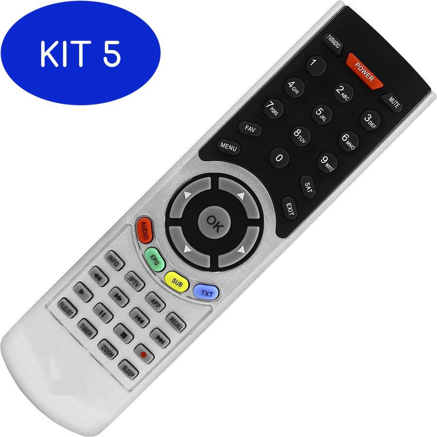 Kit Controle Remoto Tv Smart Aparelho Go Submarino