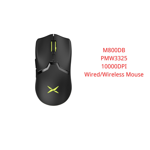 Mouse para jogos Havit RGB com fio programável ergonômico USB Mice