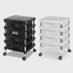 Gaveteiro Organizador Com Rodízios 4 Gavetas Niquelart é boa?