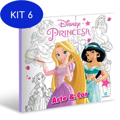 Disney - Colorindo com Princesas : On Line Editora: : Livros