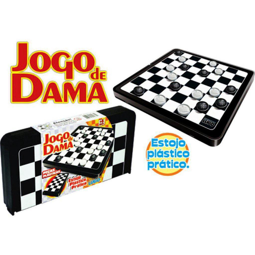 Kit 5 Unidades de Jogo Dama