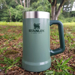 Caneca térmica de cerveja/chopp green 709ML - stanley Menor preço em Caneca térmica de cerveja/chopp green 709ML - stanley